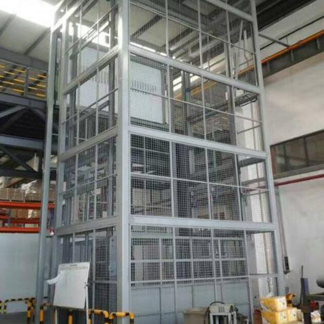 召陵导轨式升降平台货梯